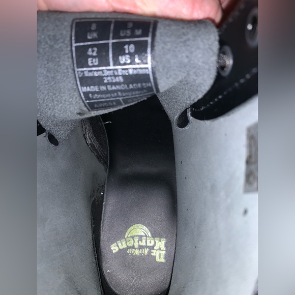 Dr. Martens 1460 BEX SMOOTH LEATHER LACE UP BOOTS -Size 10 Excellent Condition - Picture 3 of 10